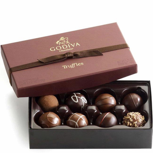 Godiva Signature Chocolate Truffles Gift Box - 8 Pc. Godiva Signature Chocolate Truffles Gift Box - 8 Pc.