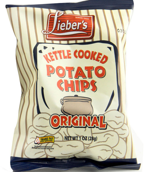 Kettle Cooked Original Potato Chips - 72CT Case Kettle Cooked Original Potato Chips - 72CT Case