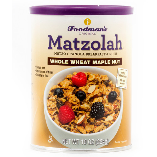 Passover Matzolah Whole Wheat Maple Nut Granola Passover Matzolah Whole Wheat Maple Nut Granola