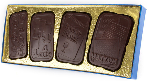 Chocolate Passover Symbols Chocolate Passover Symbols