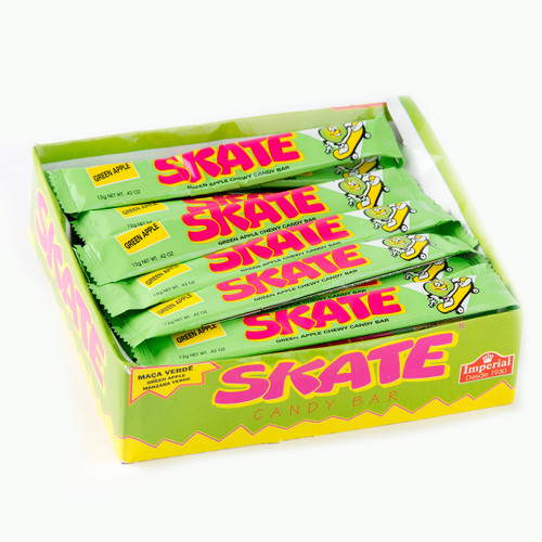 Skate Green Apple Taffy - 50CT Box Skate Green Apple Taffy - 50CT Box