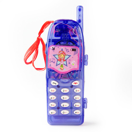 Strawberry Shortcake Blue Musical Phone - 6CT Box