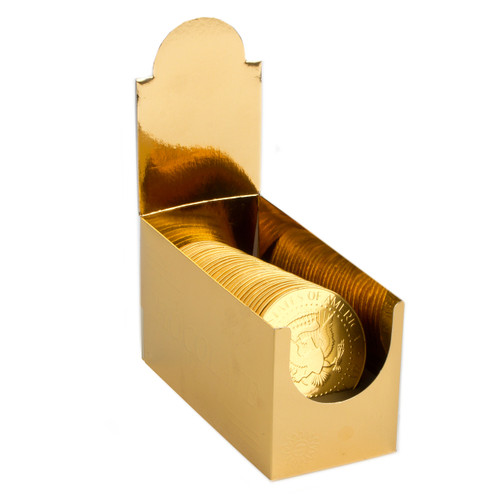 US Dollar Gold Medallion Chocolate Coin - 30 Piece Box US Dollar Gold Medallion Chocolate Coin - 30 Piece Box