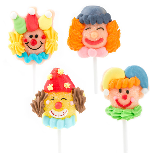 Purim Mini Clown Jelly Pops - 12CT Purim Mini Clown Jelly Pops - 12CT