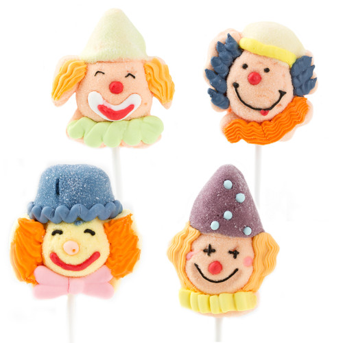 Purim Clown Marshmallow Pops - 12CT Purim Clown Marshmallow Pops - 12CT