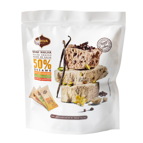 Mini Halva - Vanilla, Pistachio and Cocoa Beans