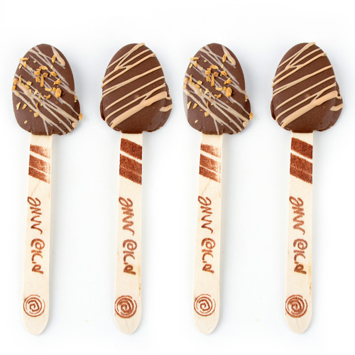 Simchas Purim Chocolate Spoons 4 Piece Gift Box