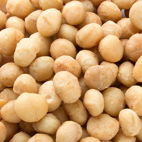 Dry Roasted Macadamia Nuts - Red Sea Salt Dry Roasted Macadamia Nuts - Red Sea Salt