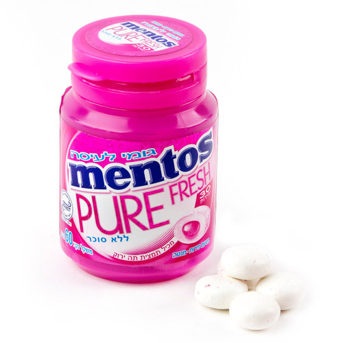 Mentos Pure Fresh Sugar Free Gum - Fruit Mint 6CT