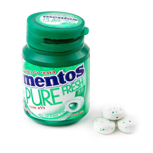 Mentos Pure Fresh Sugar Free Gum - Spearmint 6CT Mentos Pure Fresh Sugar Free Gum - Spearmint 6CT