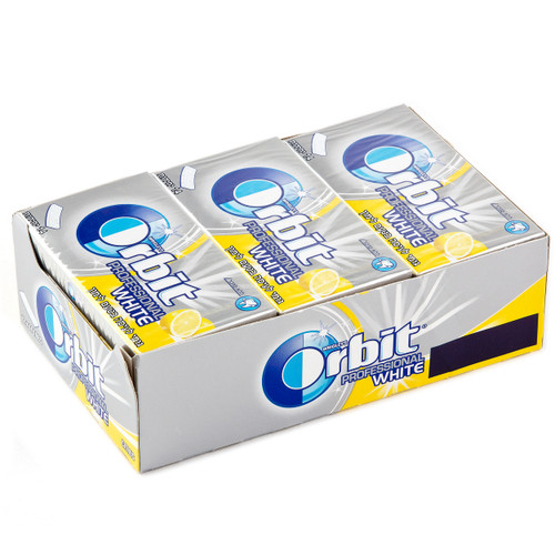 Orbit Professional White Sugar-Free Lemon Gum Tabs - 12CT Box Orbit Professional White Sugar-Free Lemon Gum Tabs - 12CT Box