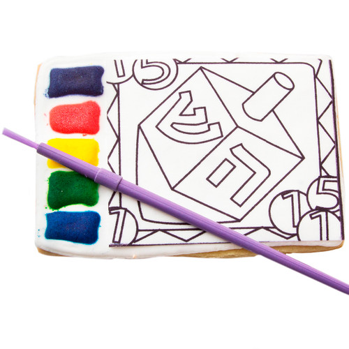 All in One Paint a Cookie Kit- Hanukkah 