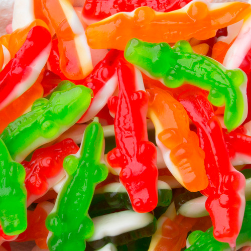 Fini Kosher Gummy Crocodiles - 2.2 LB Bag