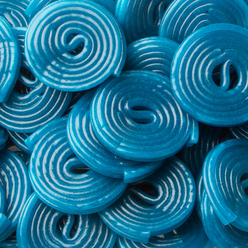 Fini Kosher Blue Spiral Licorice Gummies - 2.2 LB Bag