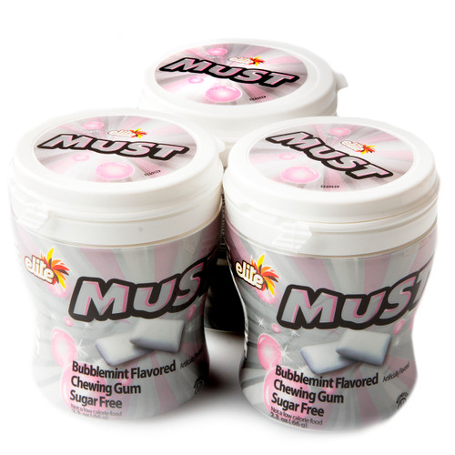Elite Passover Bubblemint Sugar Free Gum -  [Kitniot]