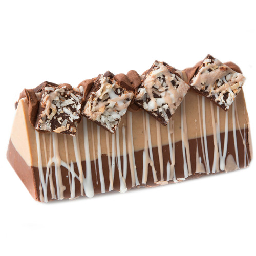Hand Made Triangle Truffle Log