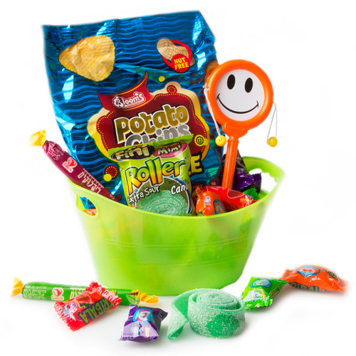 BRIMFIL - Purim Nosh Bucket Gift Mishloach Manos - 8 Pack BRIMFIL - Purim Nosh Bucket Gift Mishloach Manos - 8 Pack