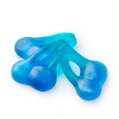 Fini Kosher Blue Raspberry Twin Cherry Gummies - 2.2 LB Bag Fini Kosher Blue Raspberry Twin Cherry Gummies - 2.2 LB Bag