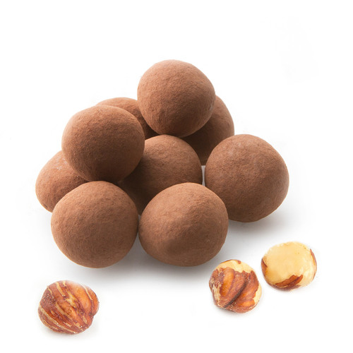 Passover Cocoa Chocolate Covered Hazelnuts - 8 Oz Bag Passover Cocoa Chocolate Covered Hazelnuts - 8 Oz Bag