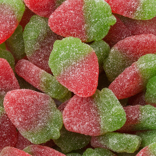 Passover Sour Strawberry Gummies - 1.1 LB Bag Passover Sour Strawberry Gummies - 1.1 LB Bag