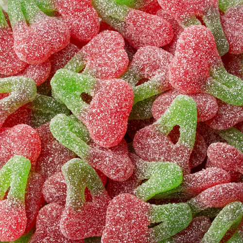 Kosher Twin Sour Cherry Gummies