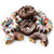 Hanukkah Chocolate Decorated Peanut Donuts Hanukkah Chocolate Decorated Peanut Donuts