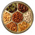 Oh! Nuts 7 Section Nuts Round Gift Tin