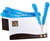 Large Unwrapped Blue Rock Candy Crystal Sticks - Raspberry