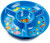 Jelly Belly Blue Melamine Chip & Dip Tray 
