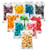 Assorted Pack Candy Coated Popcorn 
