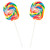 Whirly Pop Paddle Rainbow Lollipops 