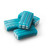 Fini Kosher Filled Blue Raspberry Bricks Gummies - 2.2 LB Bag