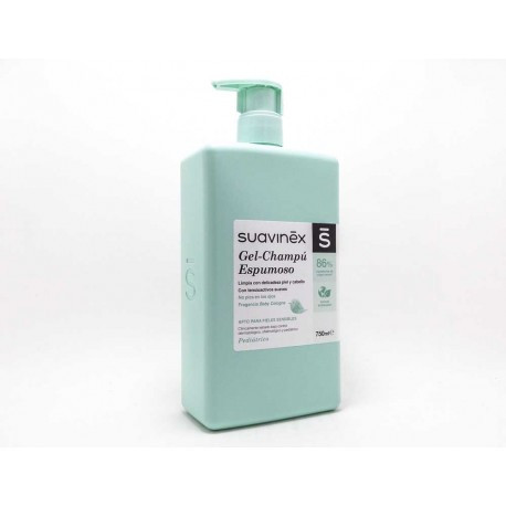 Suavinex pediatric gel champú espumoso 750 mL