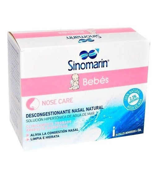 Sinomarin bebes 24 monodosis