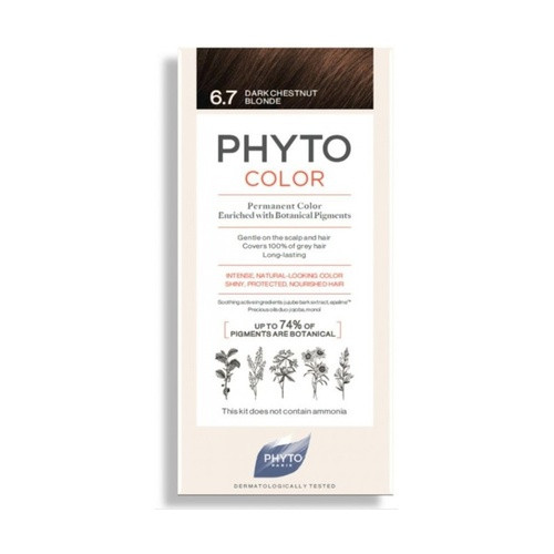 Phytocolor 6.7 rubio oscuro marrón
