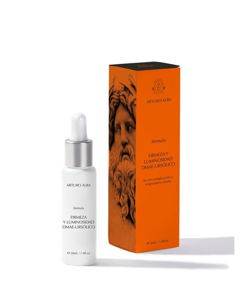 ARTURO ALBA firmeza y luminosidad dmae-ursolico acción antiglicacion y oxigenadora celular 