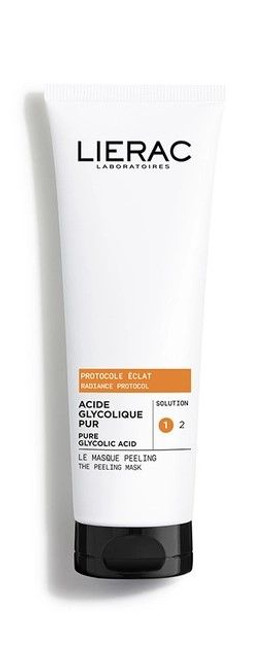 Lierac protocolo luminosidad acido glicolico puro mascarilla peeling 75 ml