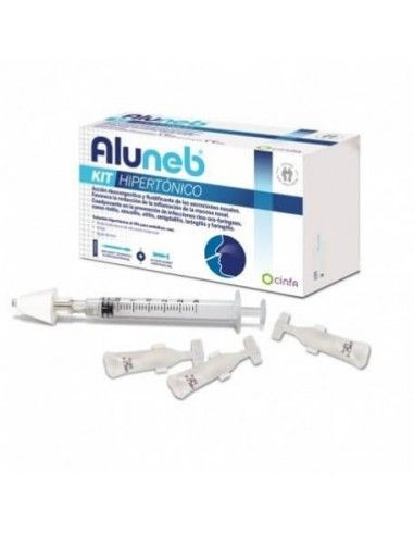 ALUNEB Kit hipertonico 20 viales 5 ml+ 1 dispositivo