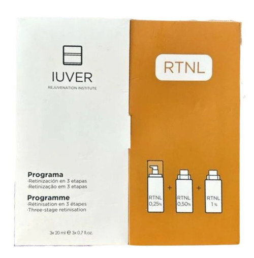 IUVER RTNL programa serum retinol 20 ml x 3 envases