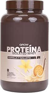 GROW PROTEINA VAINILLA Y GALLETA 1KG