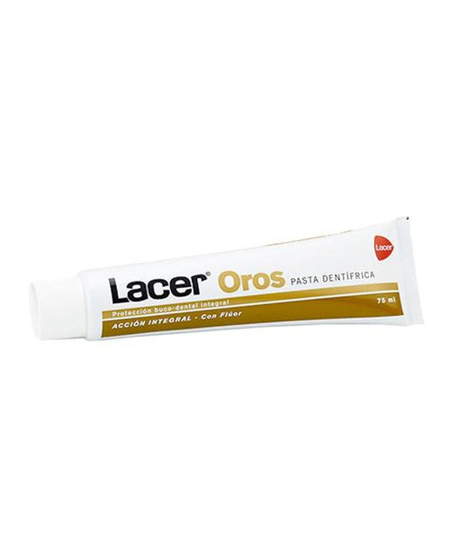 Pasta dentífrica laminado 75 mL lacer oros