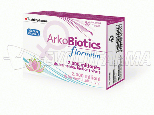 Arkobiotics florintom 20 cápsulas