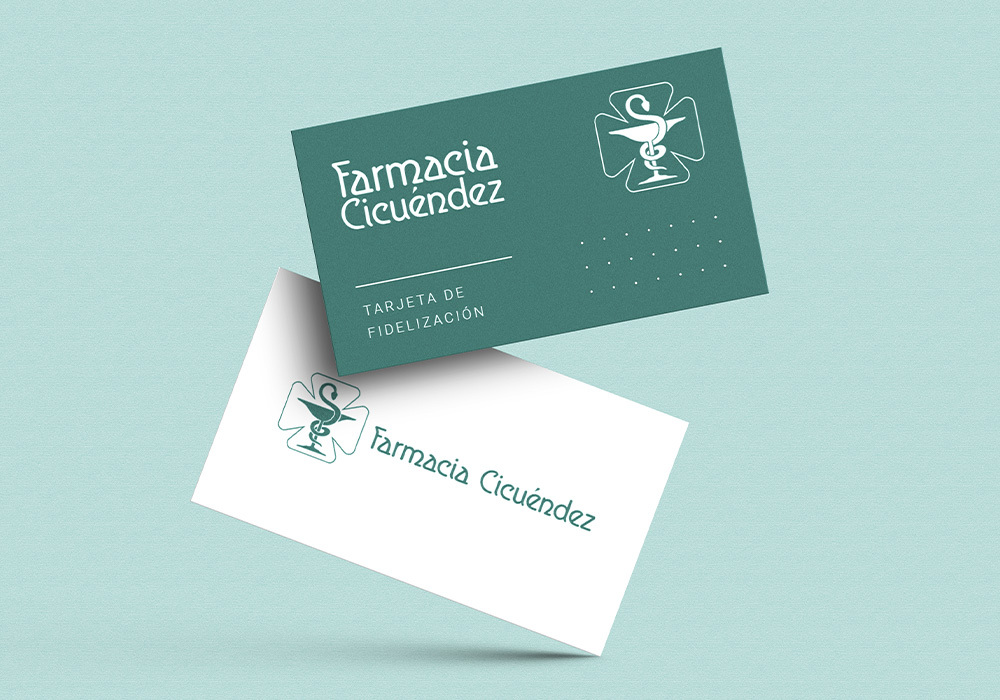 Tarjeta de fidelización en Farmacia Cicuéndez, en Vicálvaro, Madrid