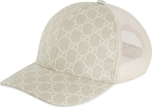 Gucci GG Supreme Baseball Hat 'Beige/Ivory'