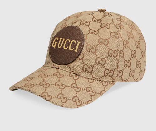 GG canvas baseball hat