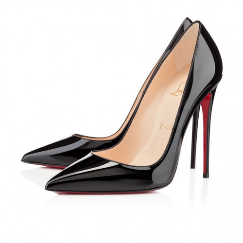 So Kate 120 mm Pumps - Patent calf leather - Black
