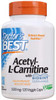 Doctor's Best Acetyl L-Carnitine - 120 Capsules