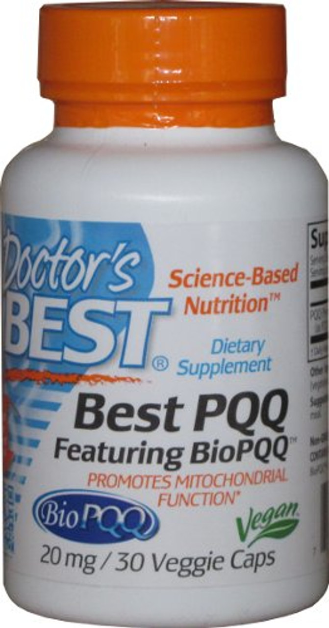 Doctor's Best PQQ 20mg NZ: Pyrroloquinoline Quinone ...