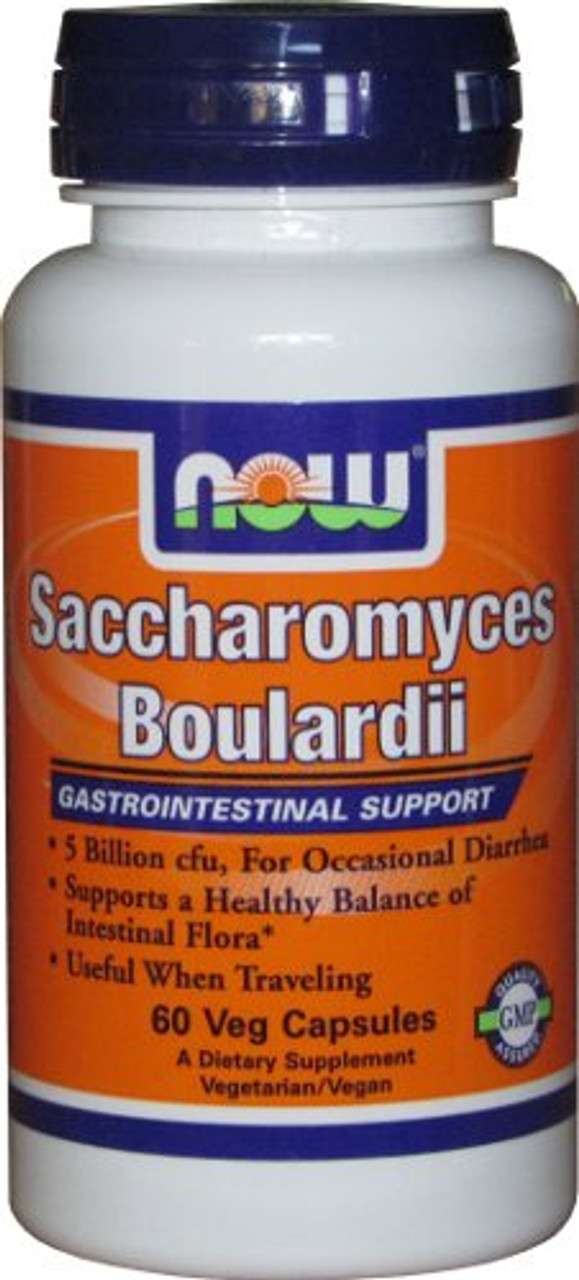 Saccharomyces Boulardii , 5 Billion CFU, 60 Vegetarian Capsules