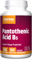 Jarrow Pantothenic Acid B5 500mg